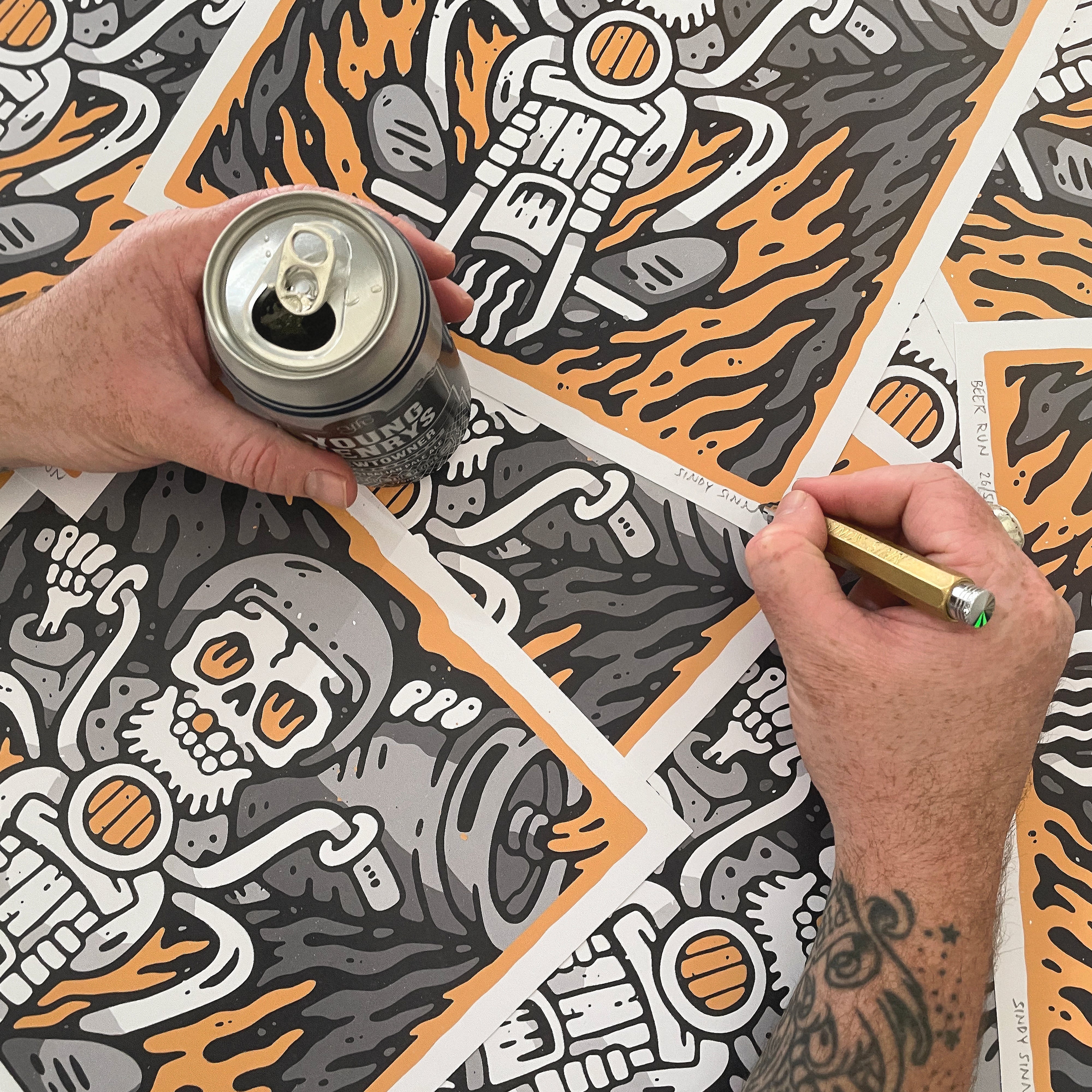 BEER RUN - Young Henrys Limited Print