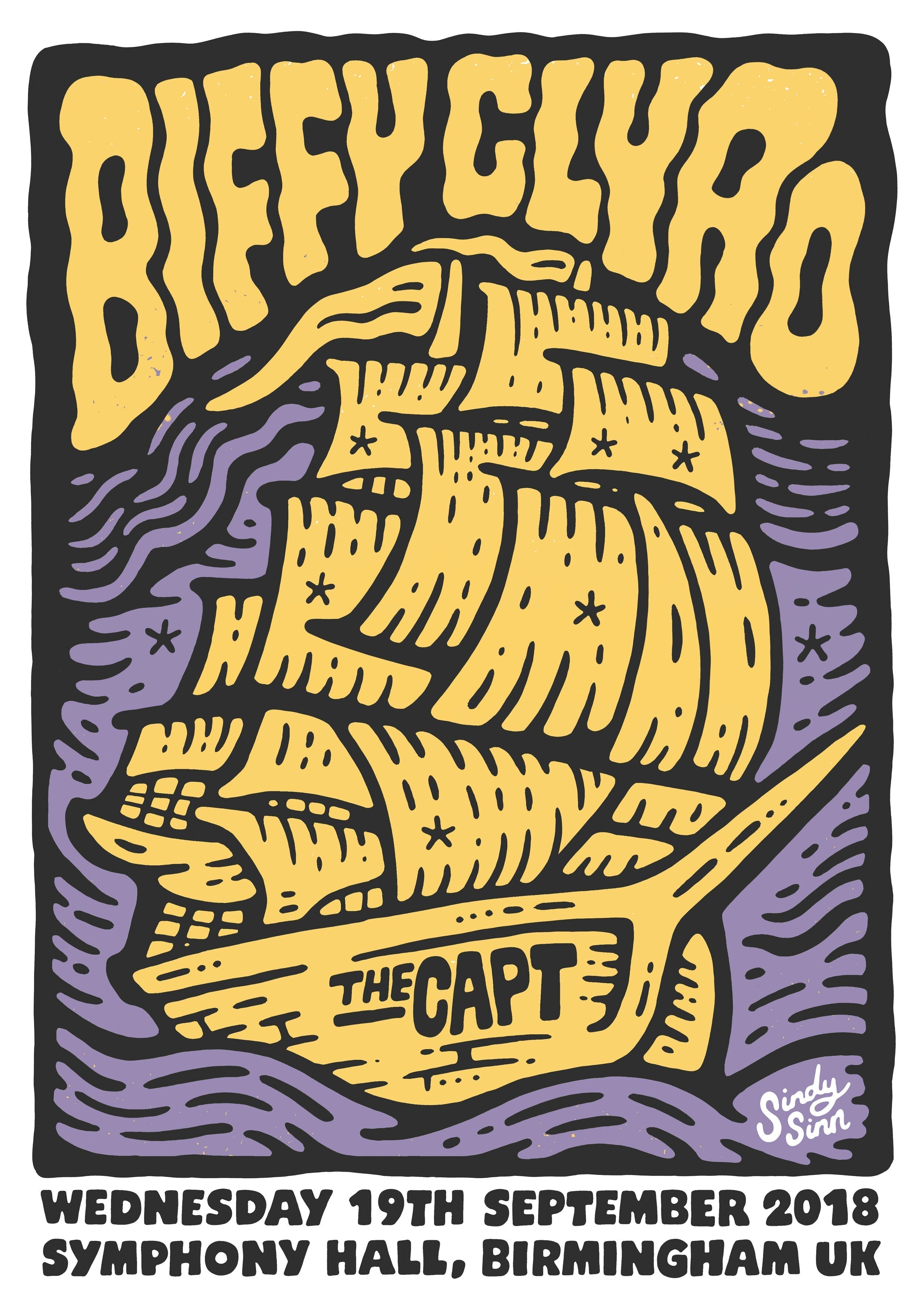 Biffo Clyro: Birmingham 2018 Poster