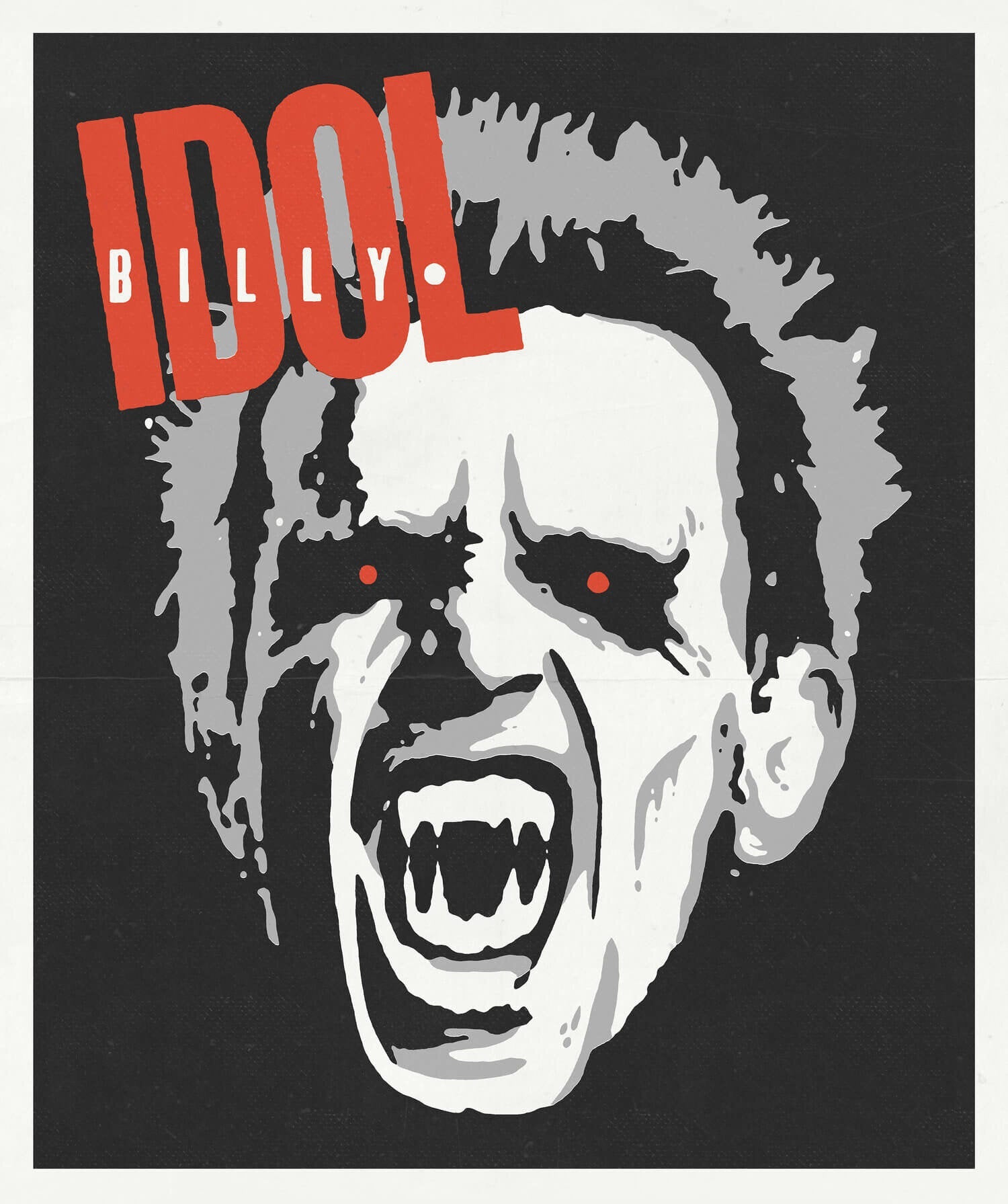 Billy Idol: 2018 World Tour Art