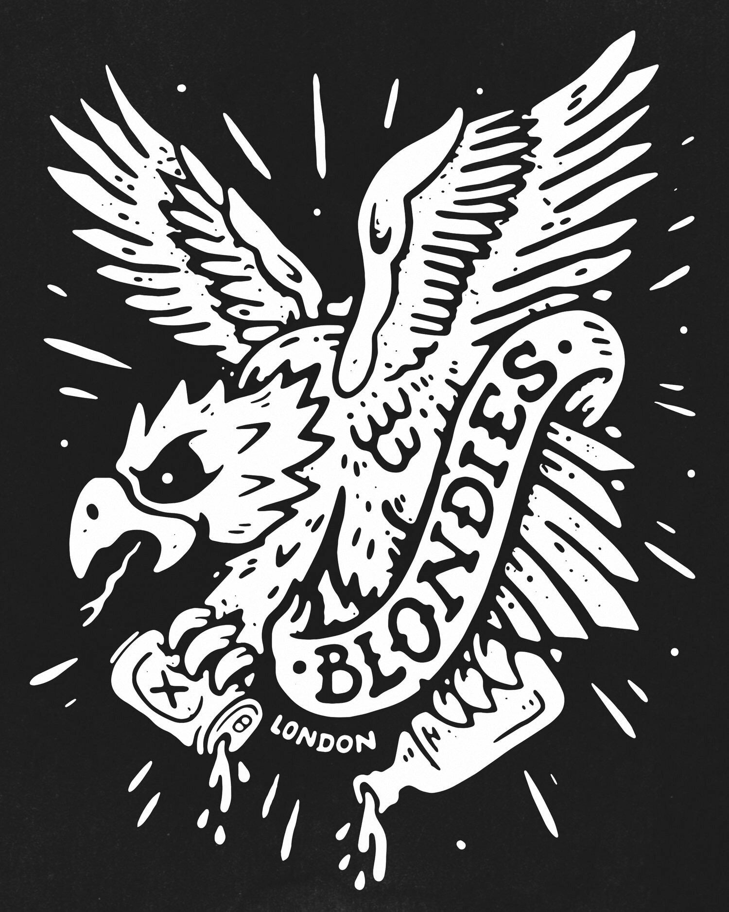 Blondies London: Eagle Design