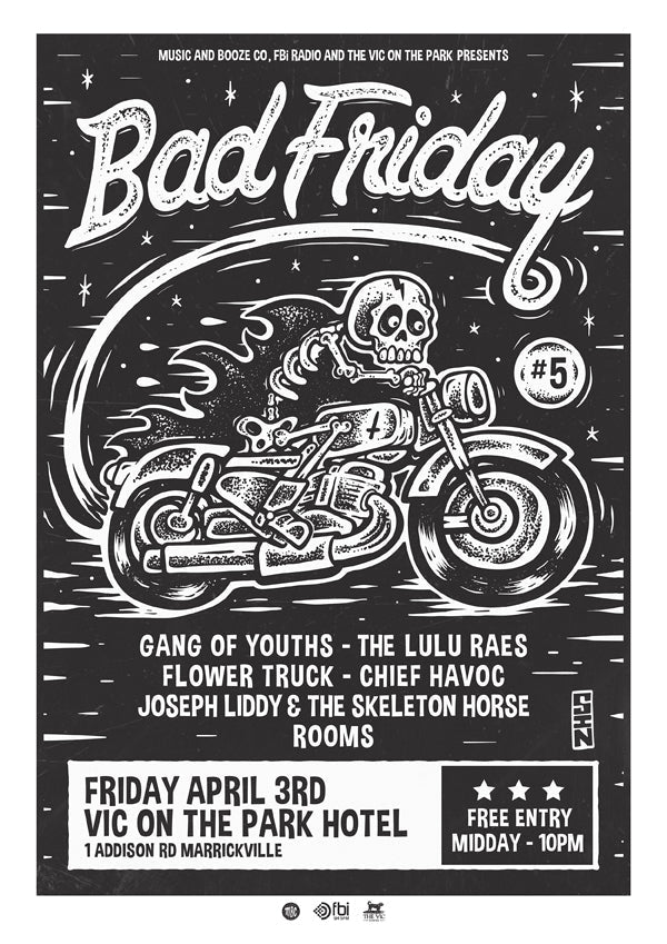 Bad Friday: Poster Artwork 2015
