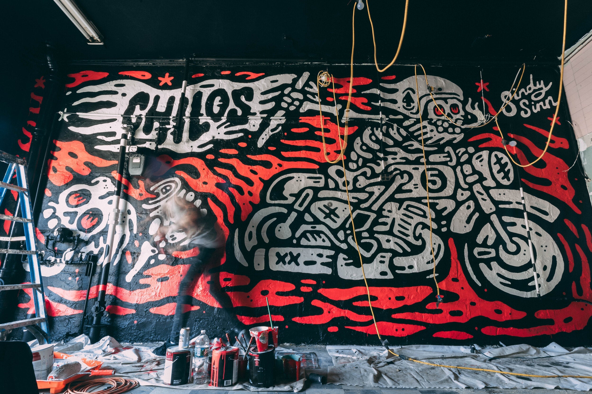 New York: Chilos Mural 2
