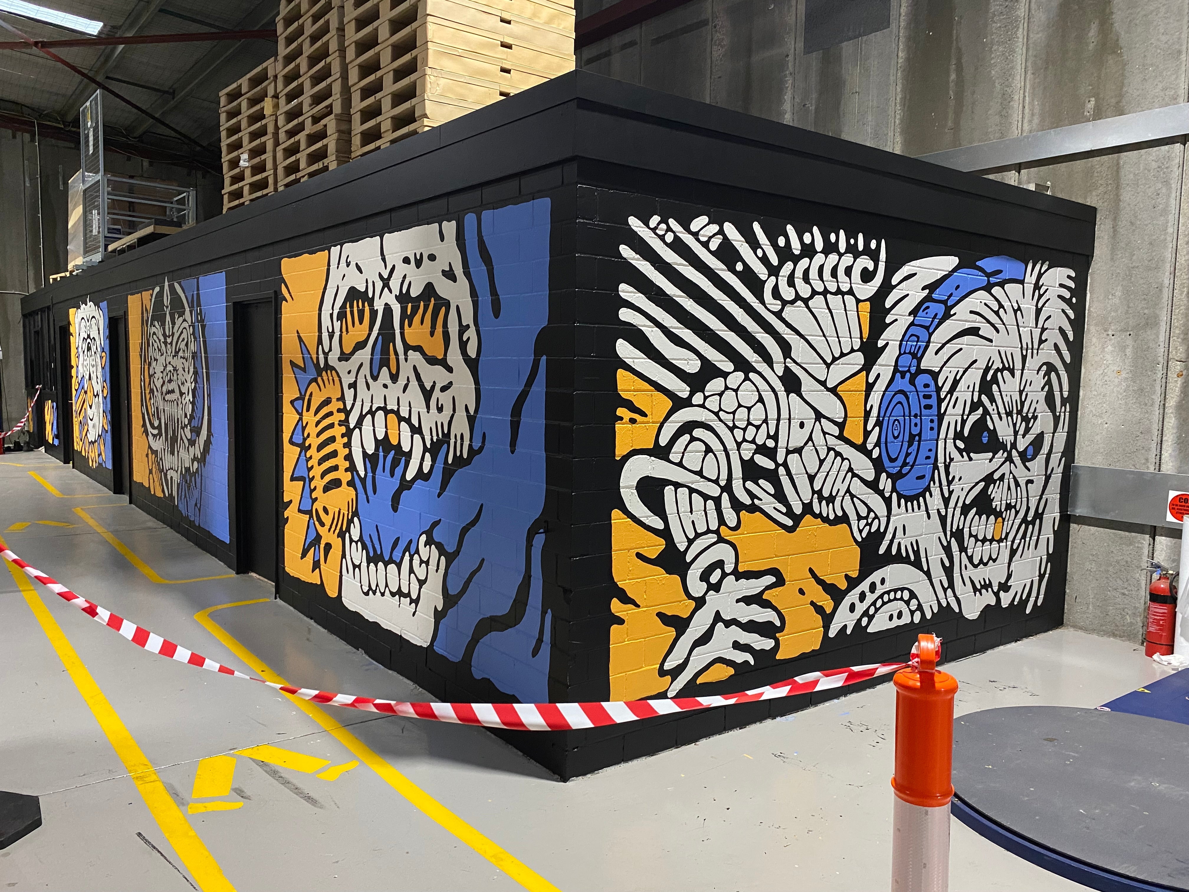 TAG: WARHOUSE MURALS (KINGS PARK, NSW)