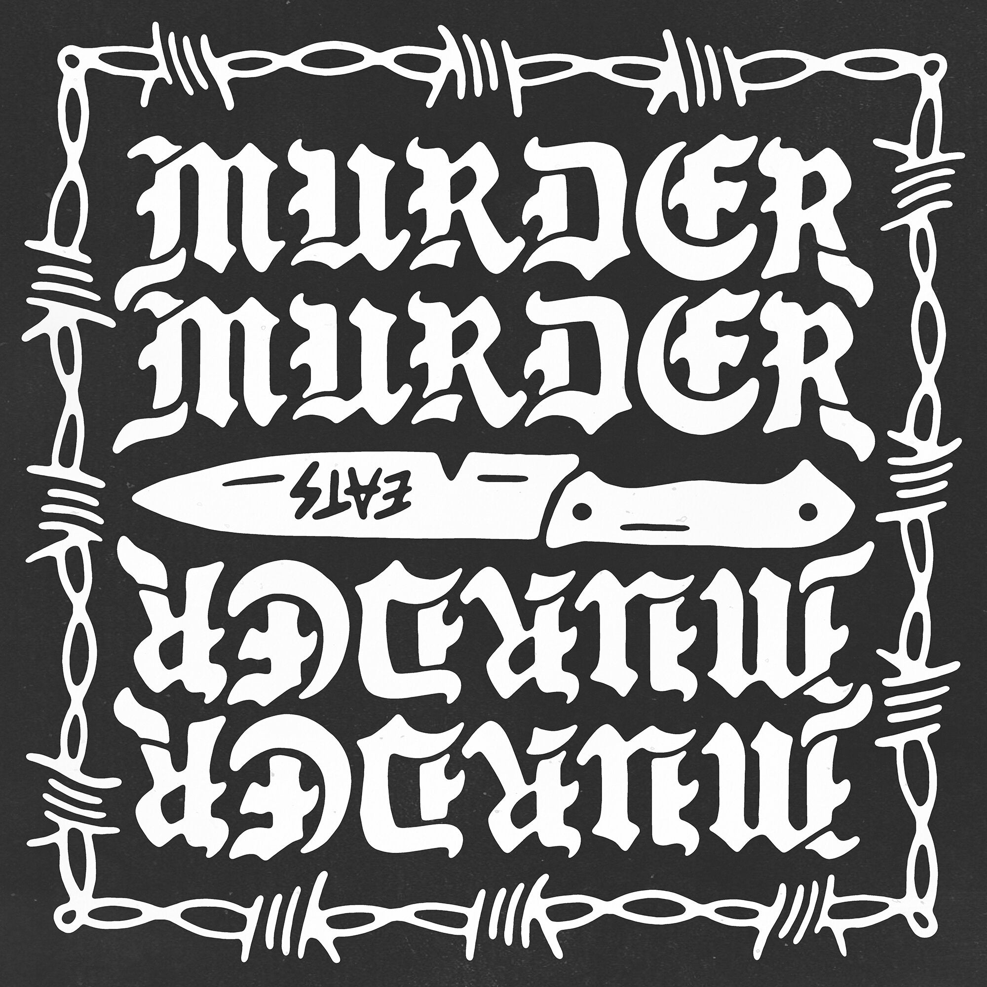 Murder Eats: Vegan Kitchen Logo
