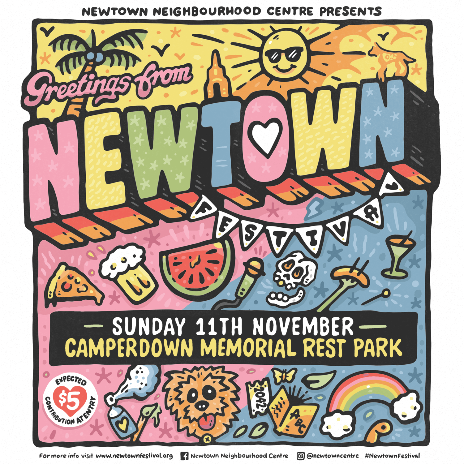 Newtown Festival: 2018 Artwork