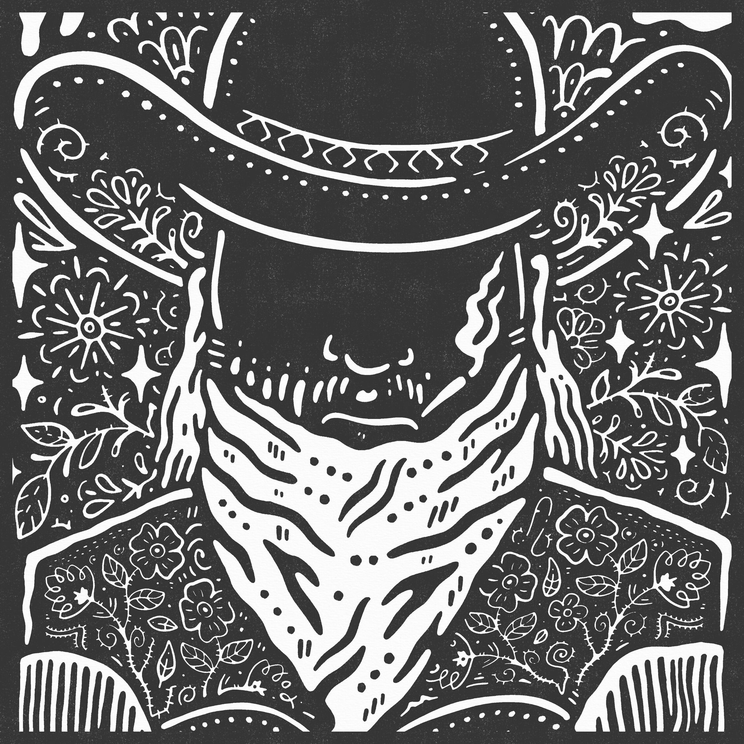 Papa Pilko & The Binrats: Shirt Art