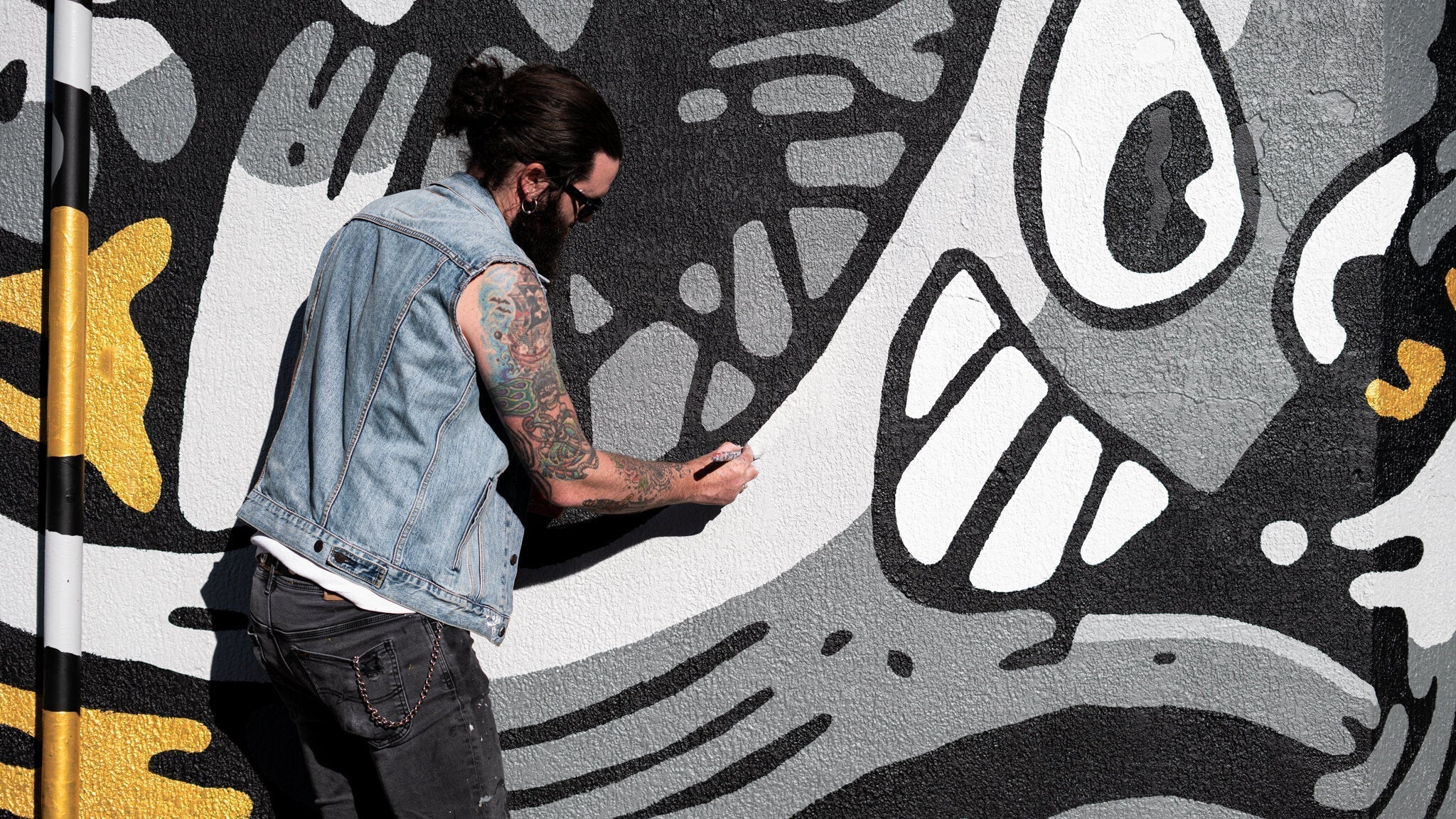 Sol Invictus Motorcycle Co: Waterloo Mural