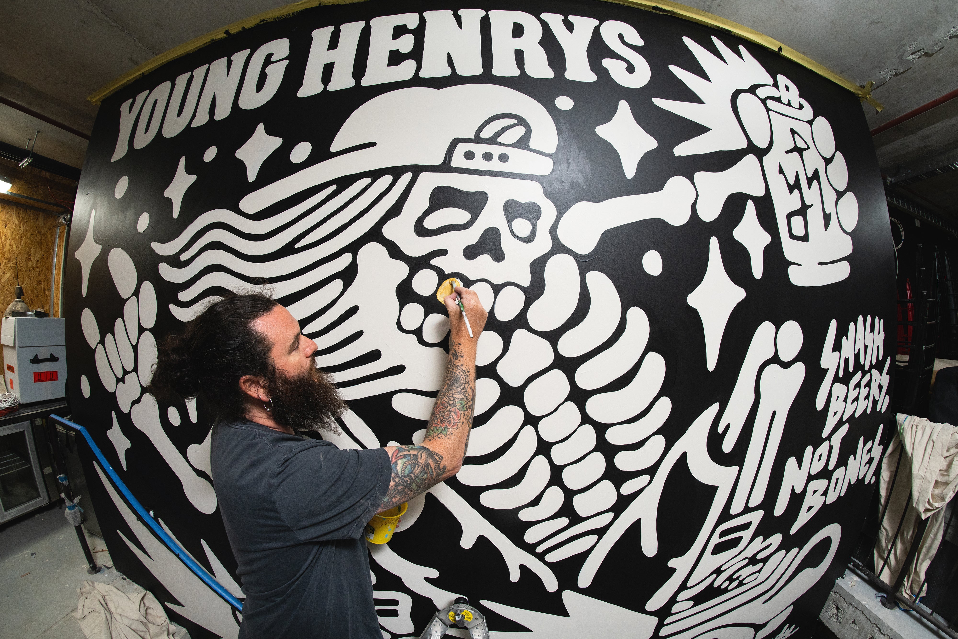 Chuck Trailors Sydney CBD Mural (YH)