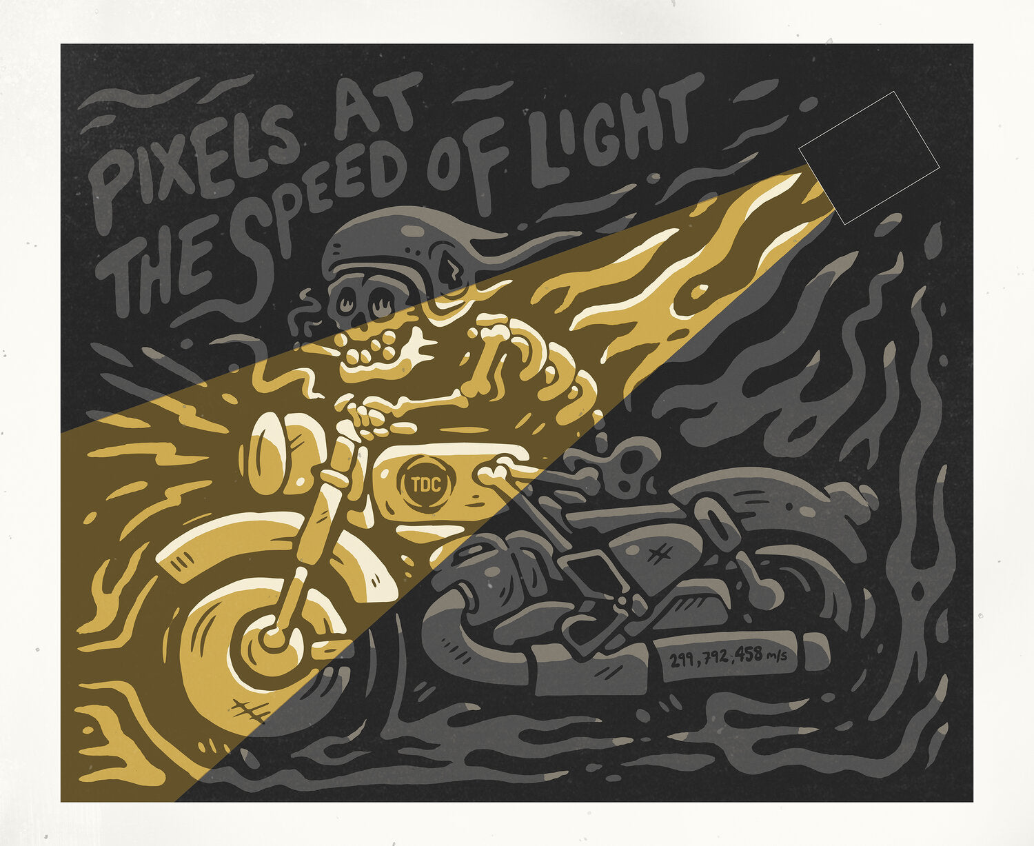 Pixels At The Speed Of Light: Warehouse Mural At TDC