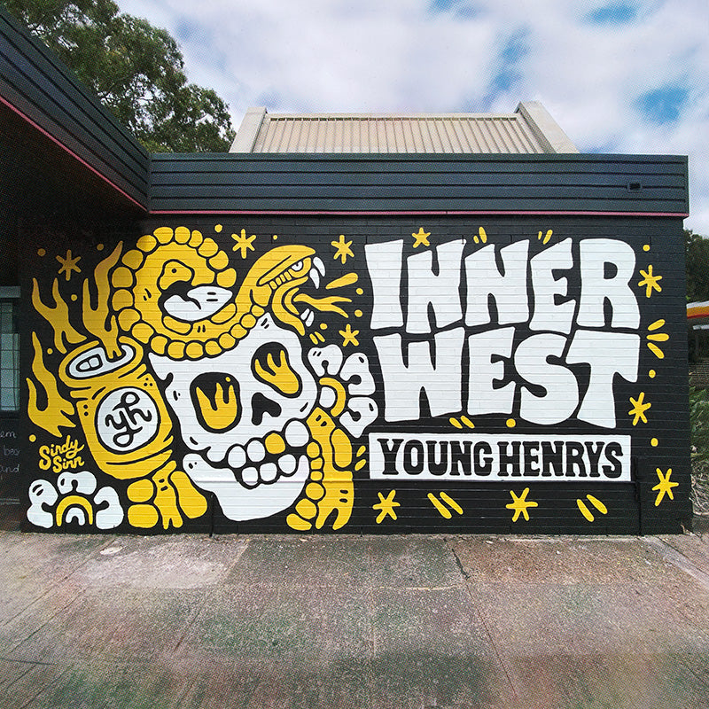 Young Henrys – Vintage Cellars Mural Stanmore