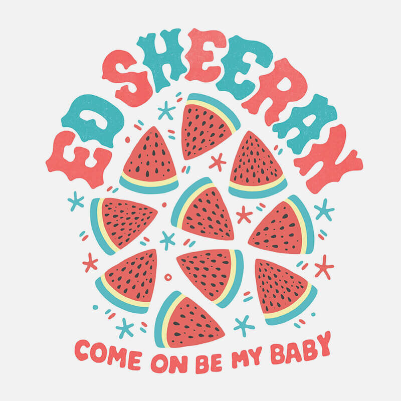 Ed Sheeran: Watermelon Shirt