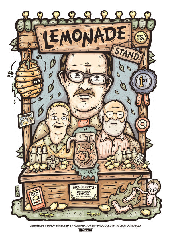 Lemonade Stand' Tropfest Exhibition