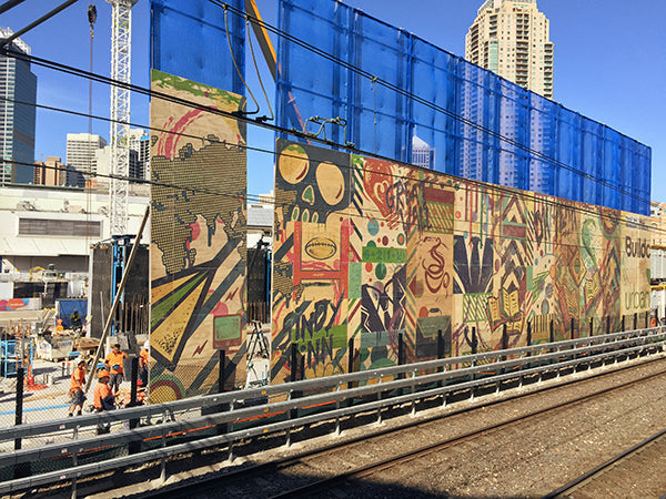 The Great Wall: Pyrmont Art-Installation