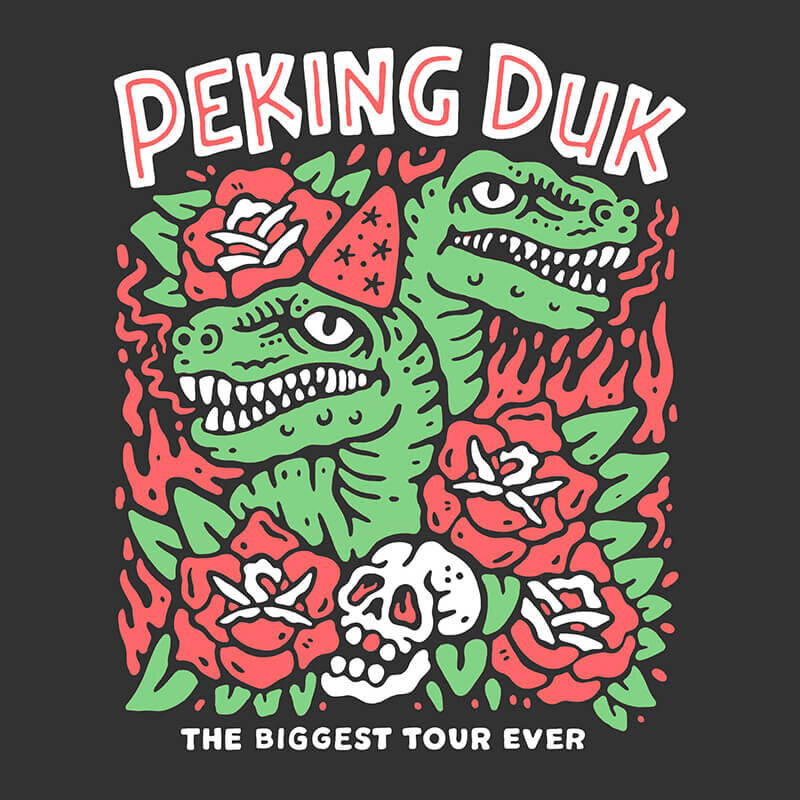 Peking Duk: Dinosaur Shirts