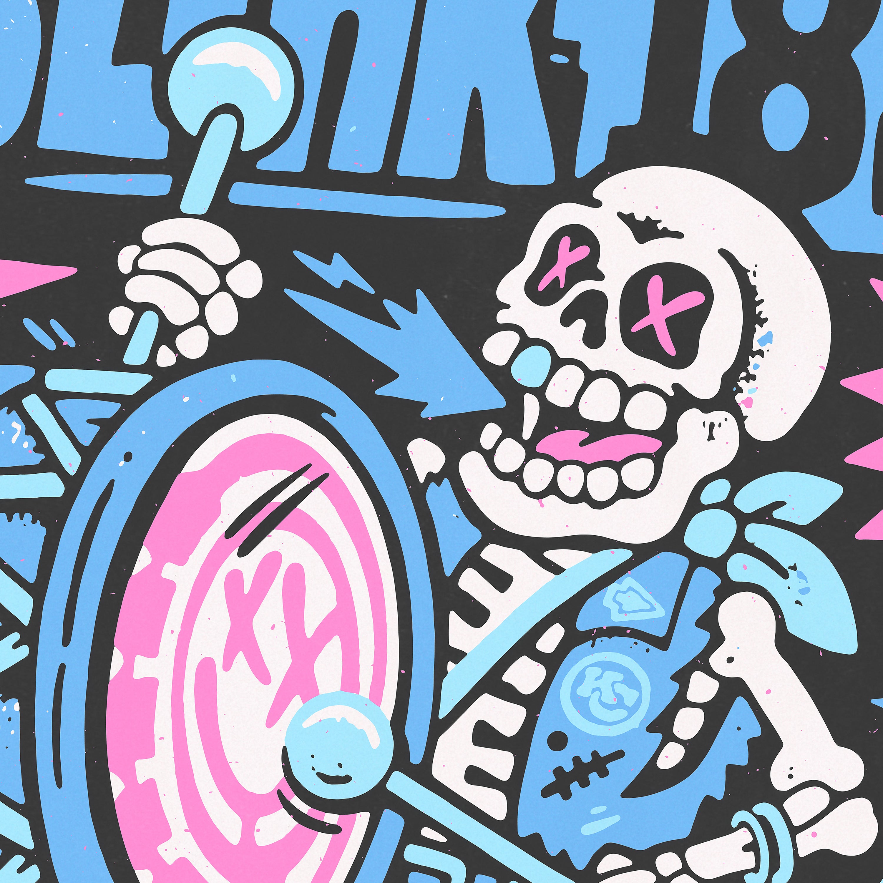 BLINK 182 - 9th Aug 2024 KANSAS CITY 18x24" Poster