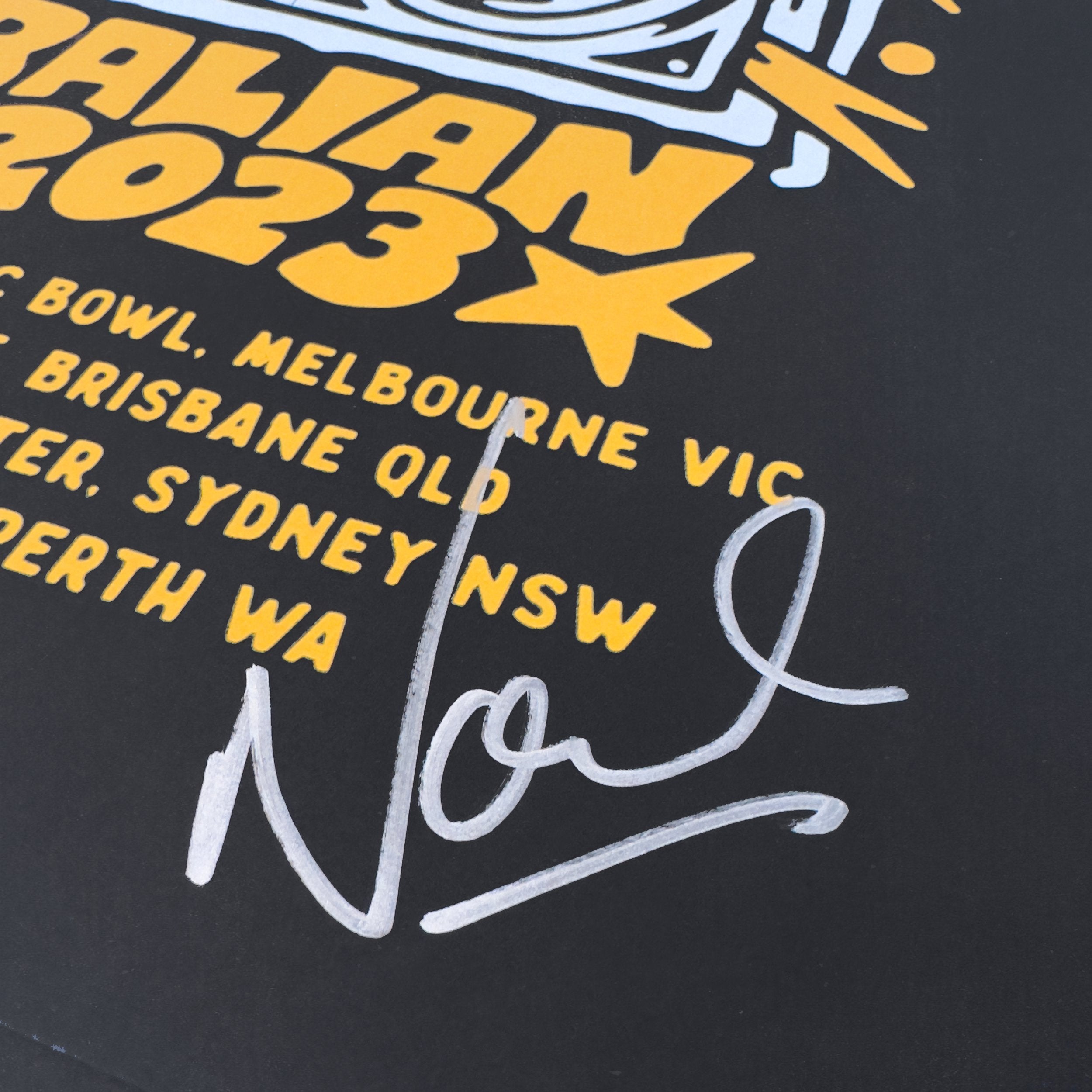 FAT BOY SLIM - 2023 Signed Australian Tour Poster (A2 Screenprinted)