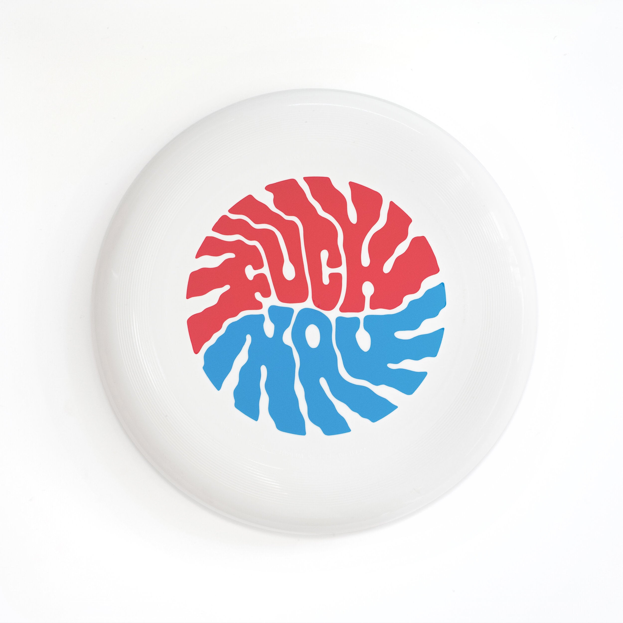 FUCK YOU - White Frisbee