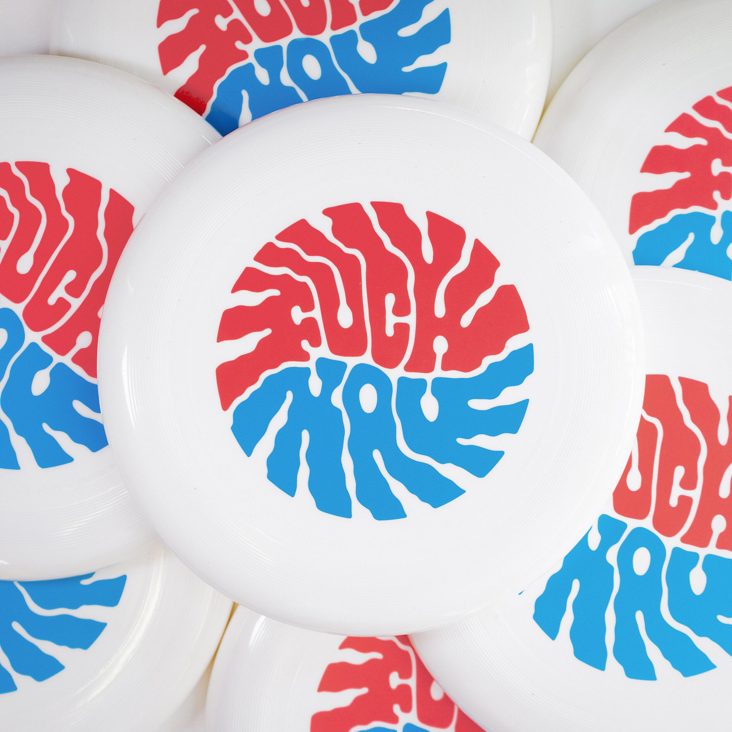 FUCK YOU - White Frisbee