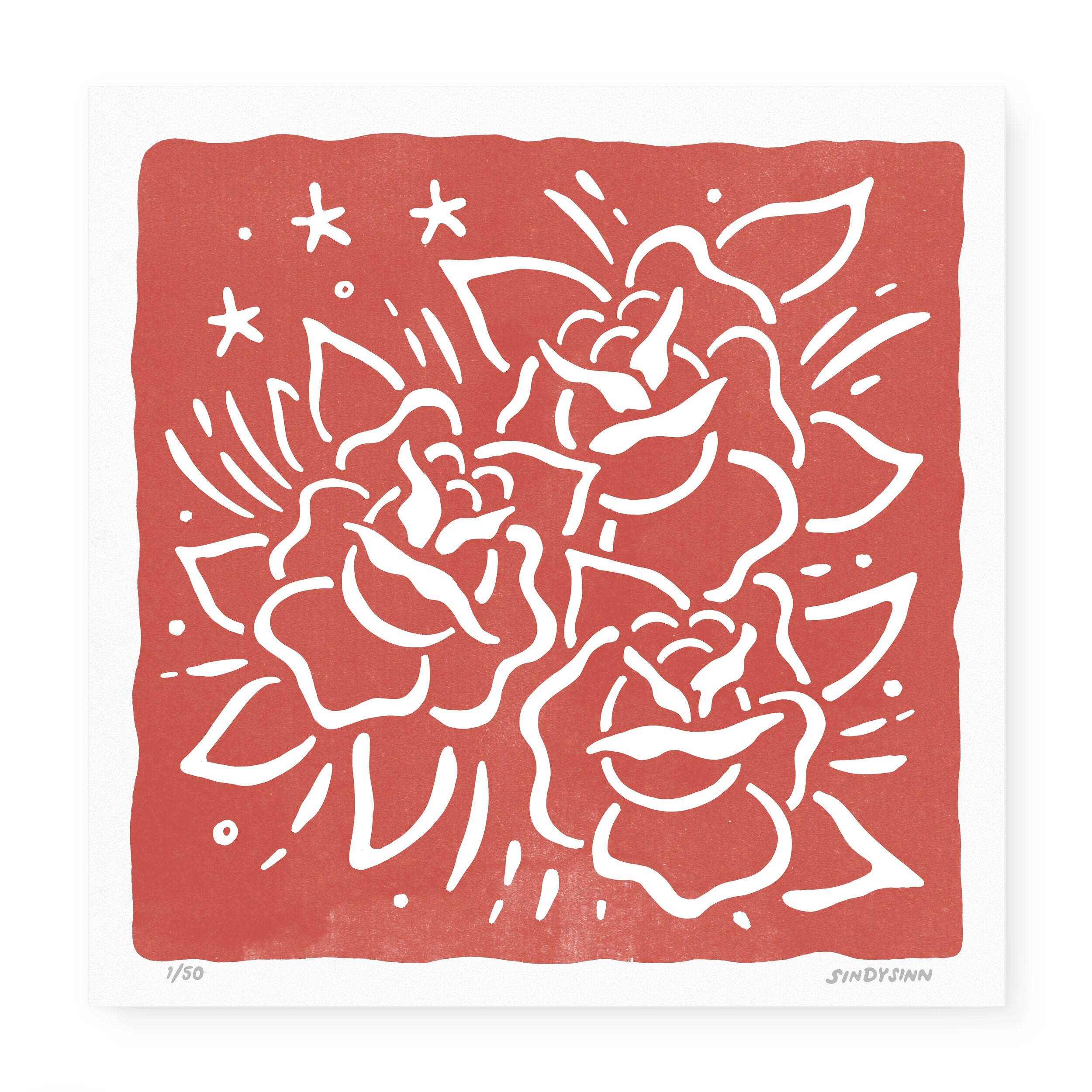 ROSES - 300GSM PRINT