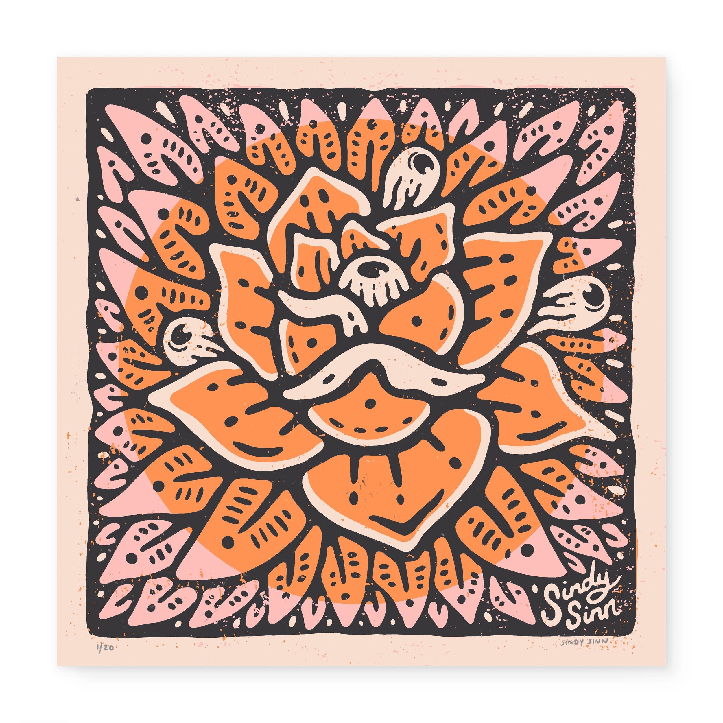 ROSES DESERT - 300GSM PRINT