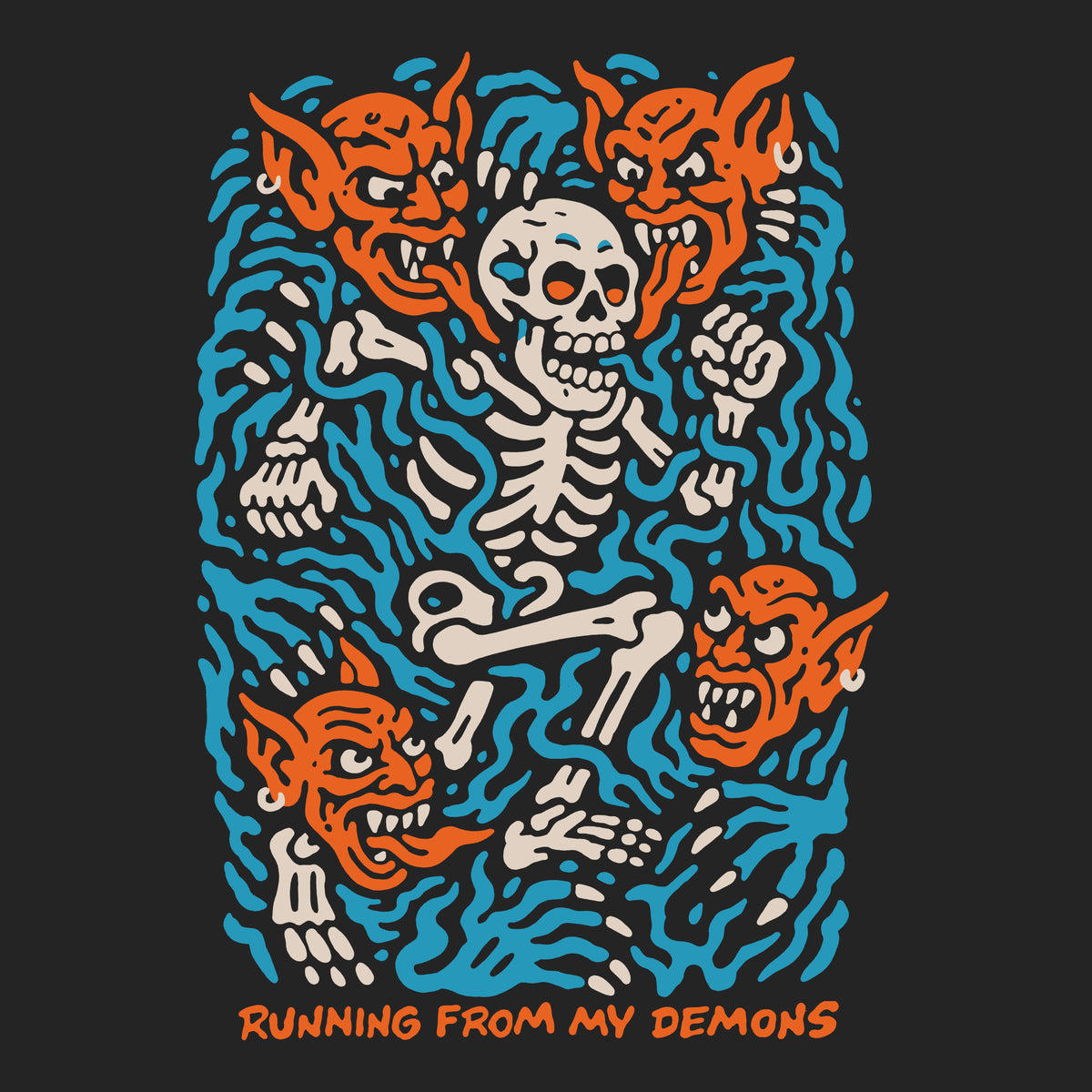 RUNNING FROM MY DEMONS - PRESALE ATHLETIC TEE
