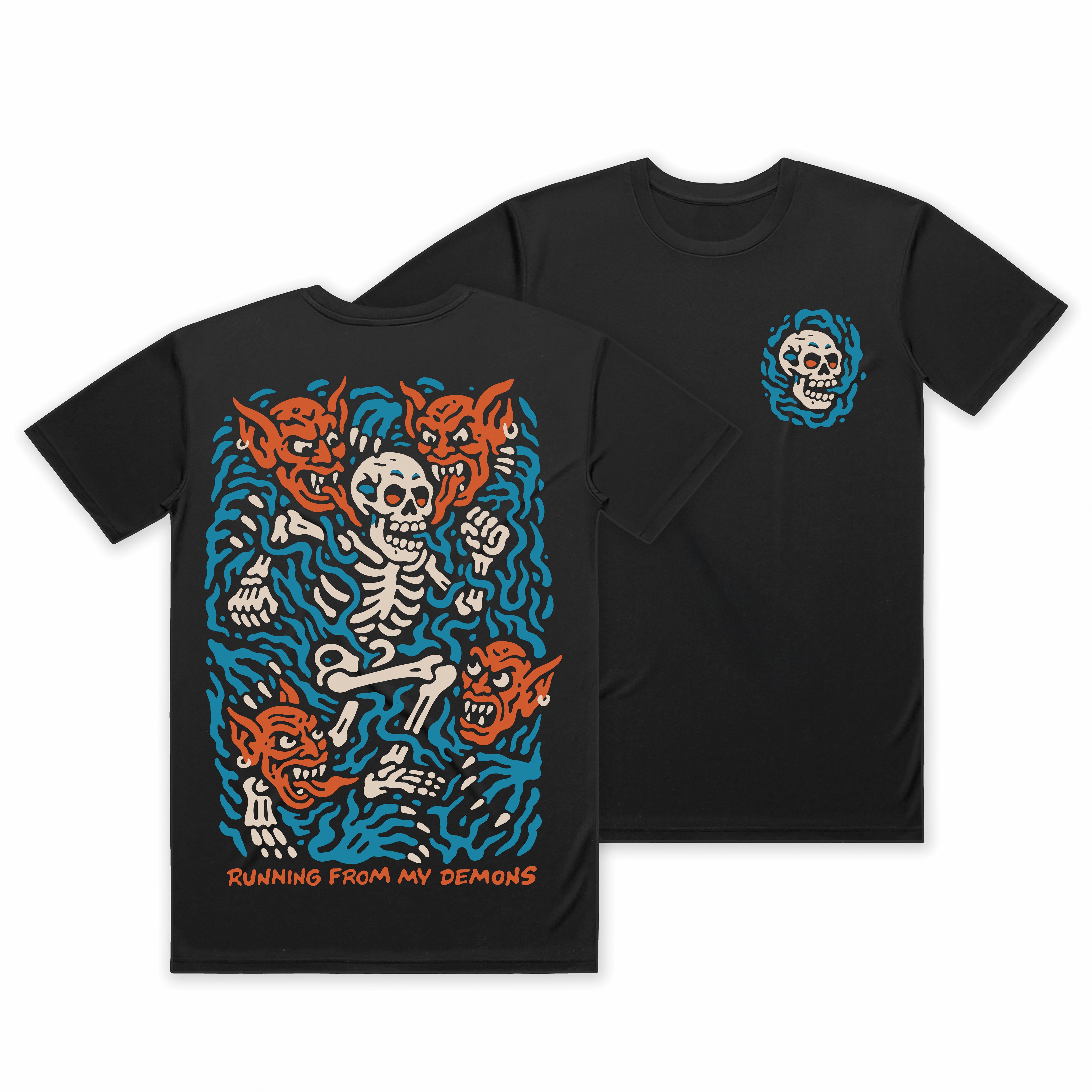 RUNNING FROM MY DEMONS - PRESALE ATHLETIC TEE