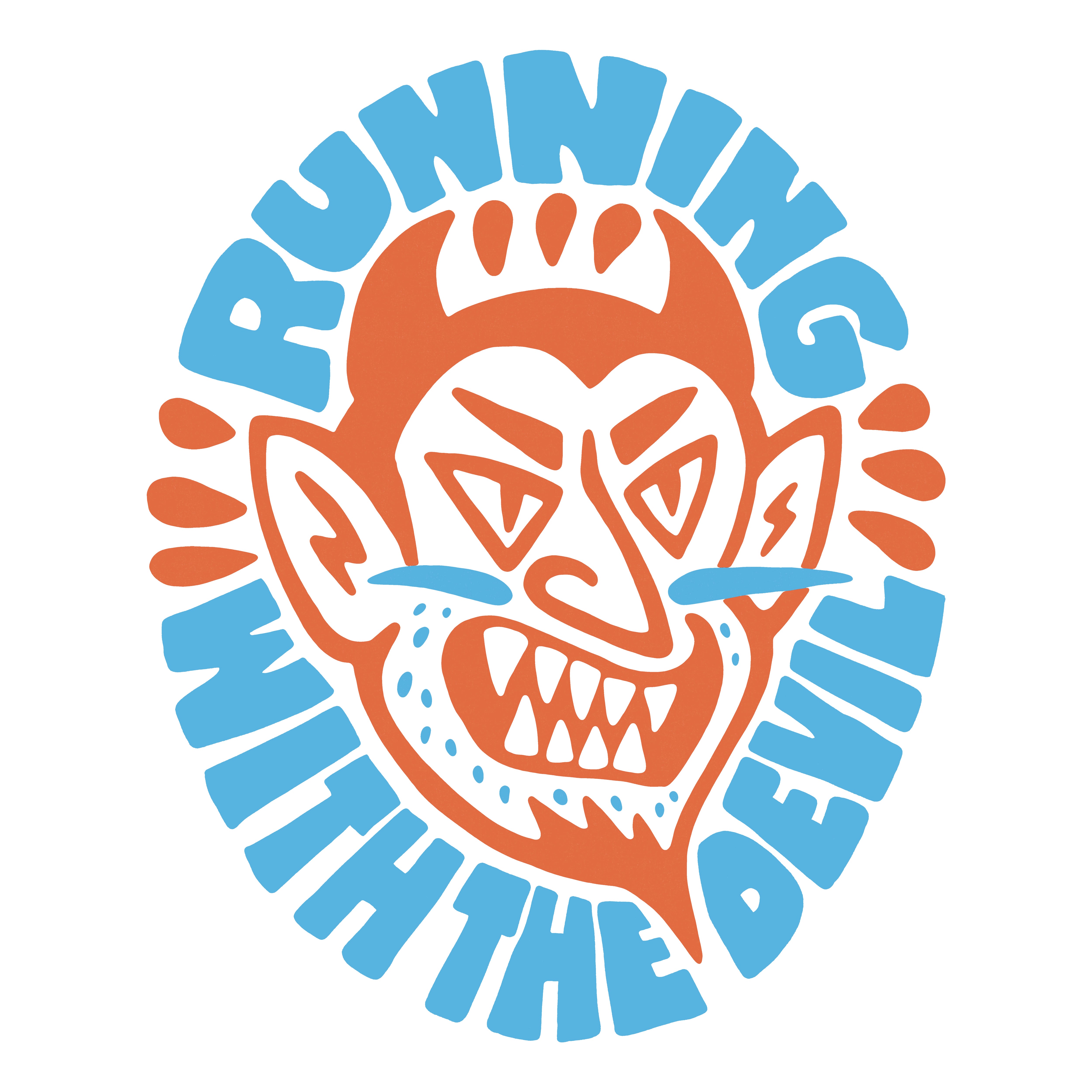 RUNNING WITH THE DEVIL - PRESALE ATHLETIC TEE