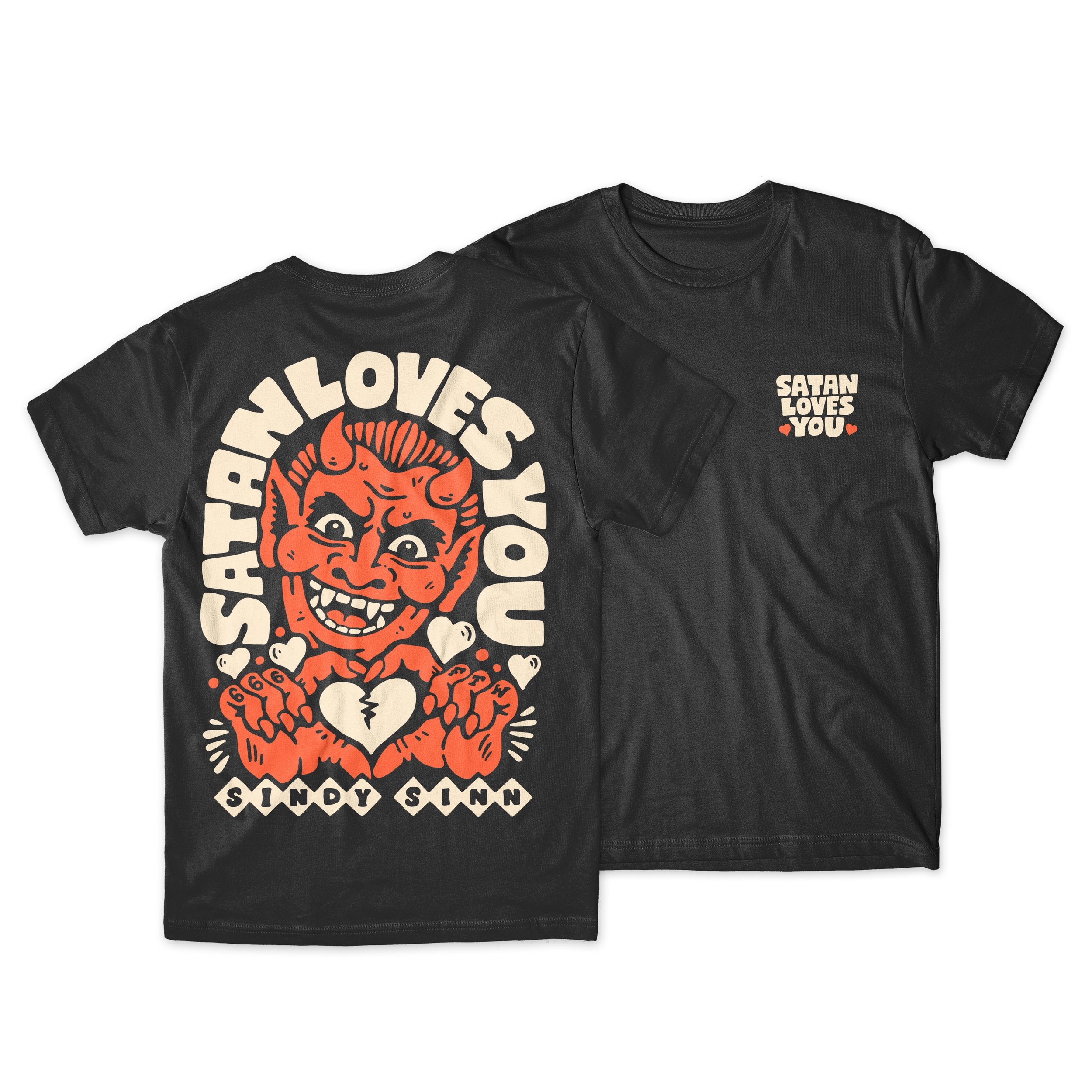 SATAN LOVES YOU - PRESALE SHIRT
