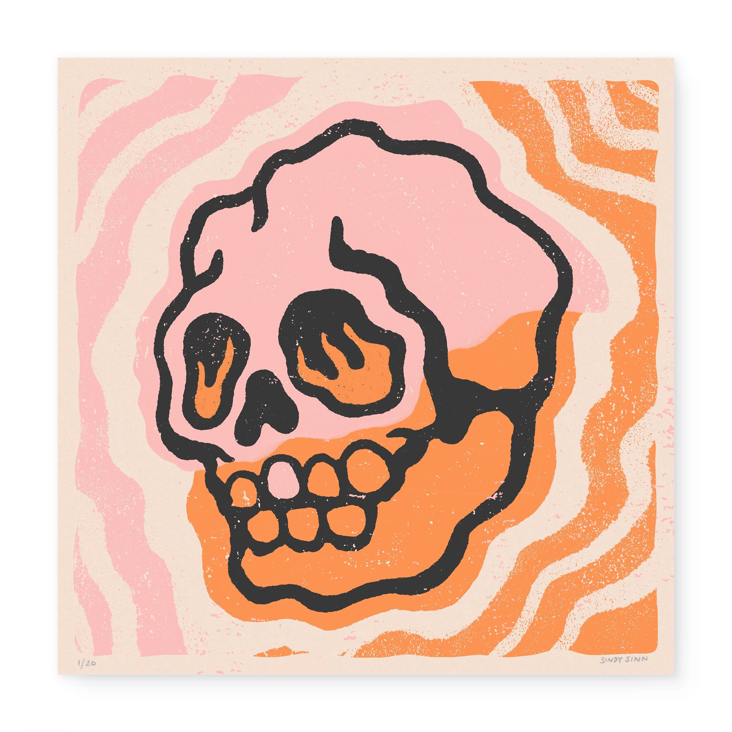 SKULL DESERT - 300GSM PRINT