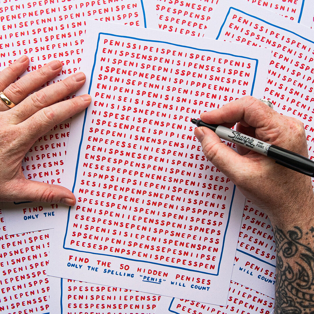 FIND THE 50 PENISES - FREE DOWNLOAD