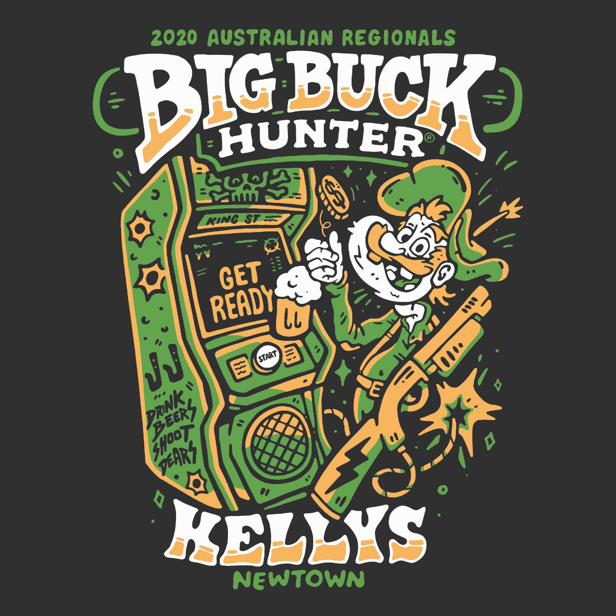 Kellys - Big Buck Hunter Tshirt
