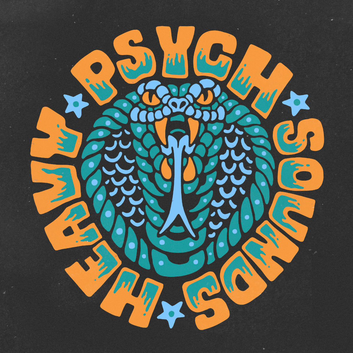Heavy Psych Sounds - Shirt Art
