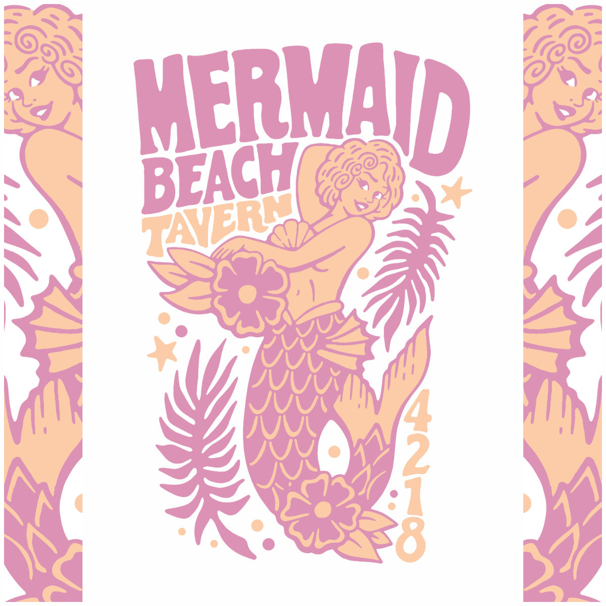 Mermaid Beach Tavern - Shirt Art