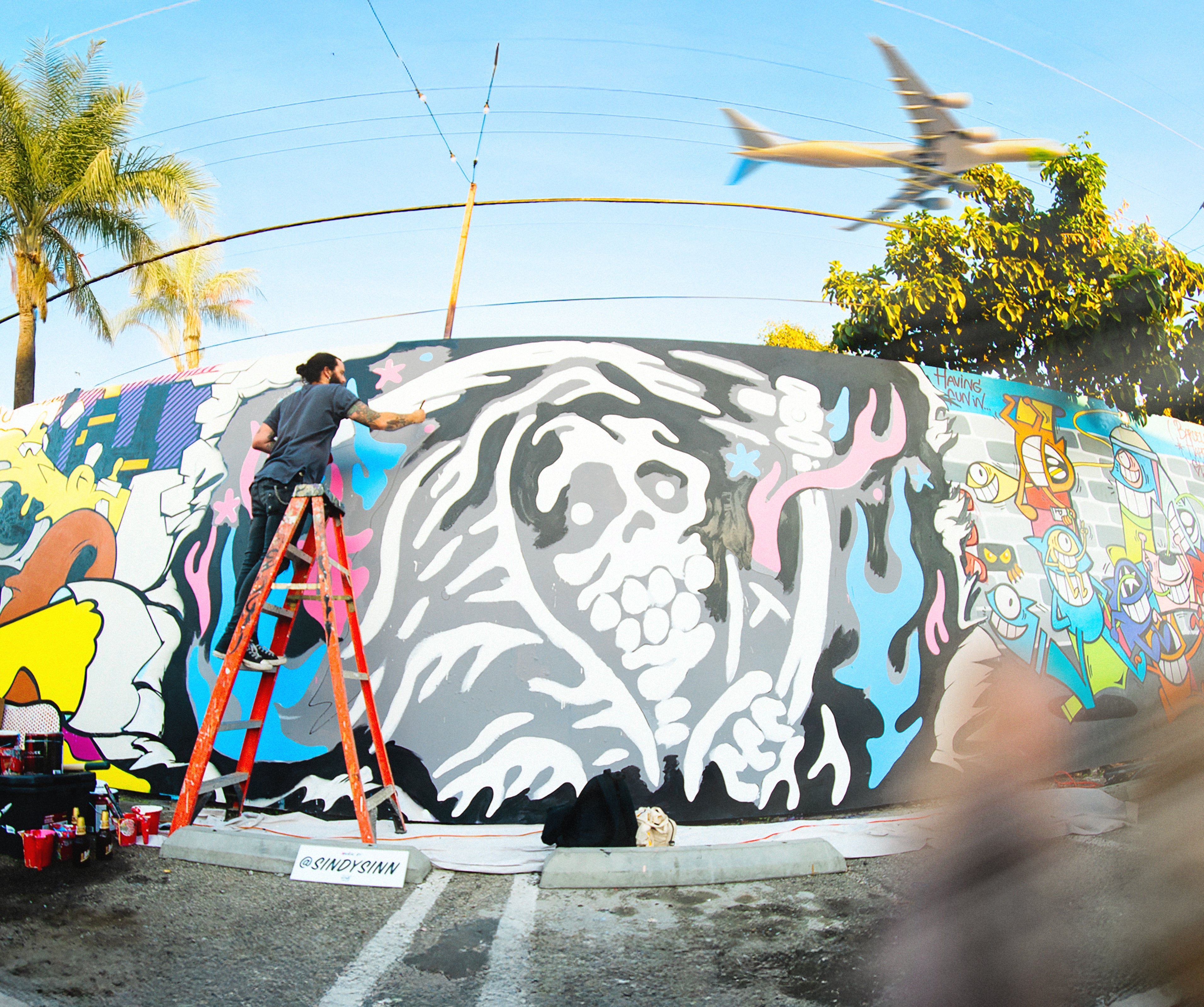 Los Angeles Secret Walls Mural