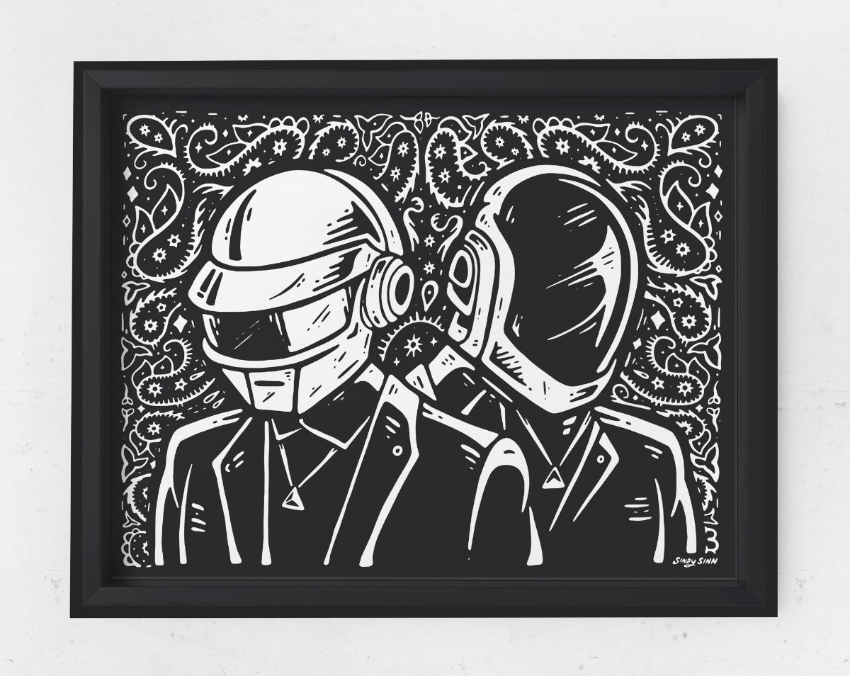Daft Punk Poster - Poster Print
