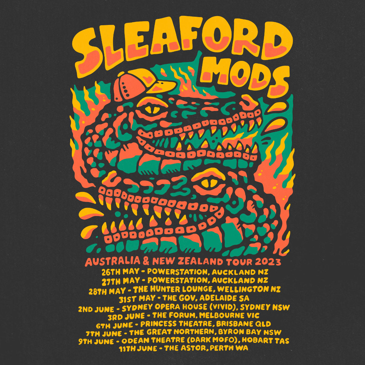 Sleaford Mods - Tour Poster