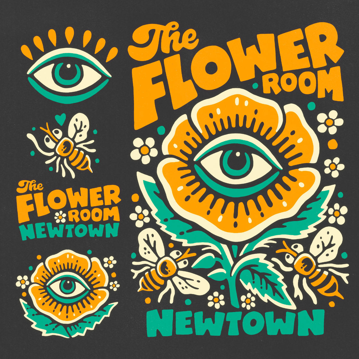 The Flower Room - Shirt Artwork