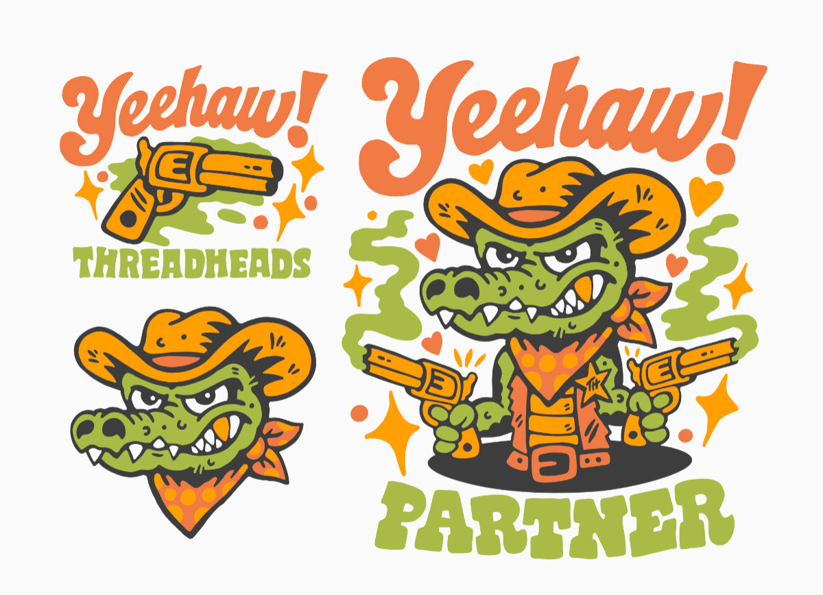 Threadheads - Yeehaw Croc Shirt