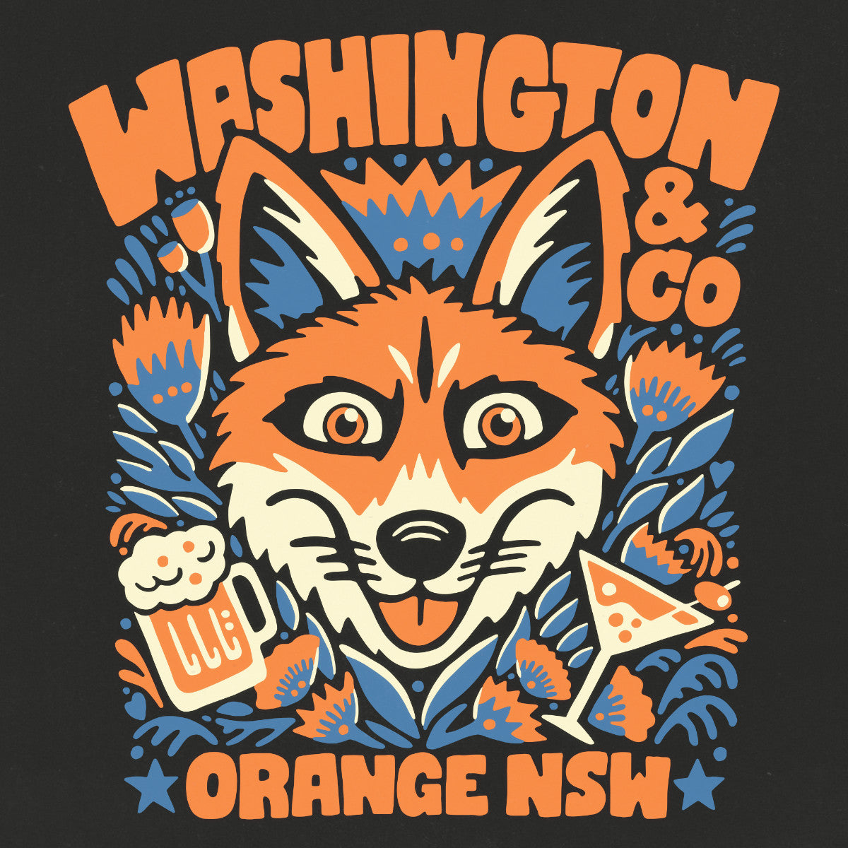 Washington & Co - Dive Bar Shirt