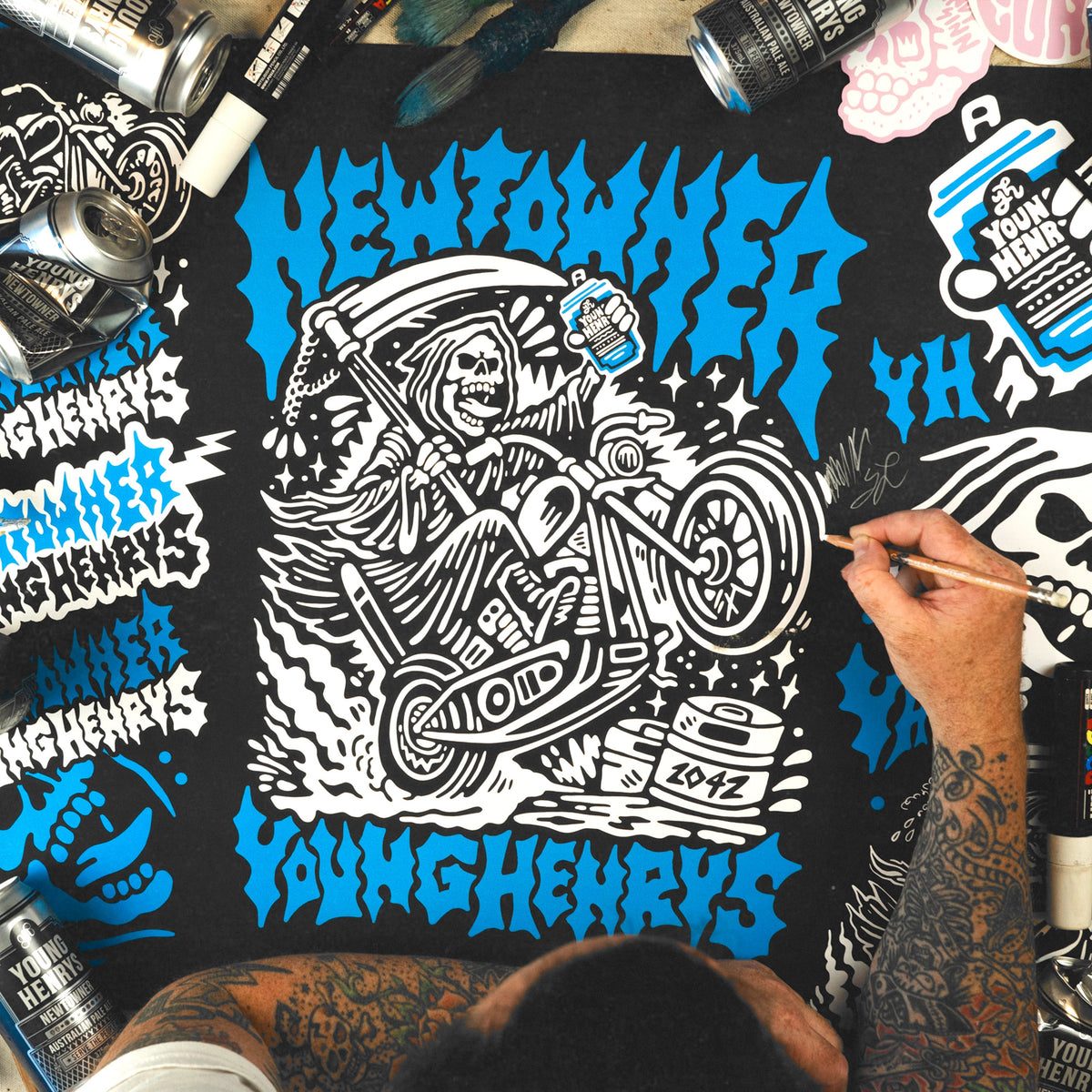 NEWTOWNER SHIRTS: Presale Range with Young Henrys