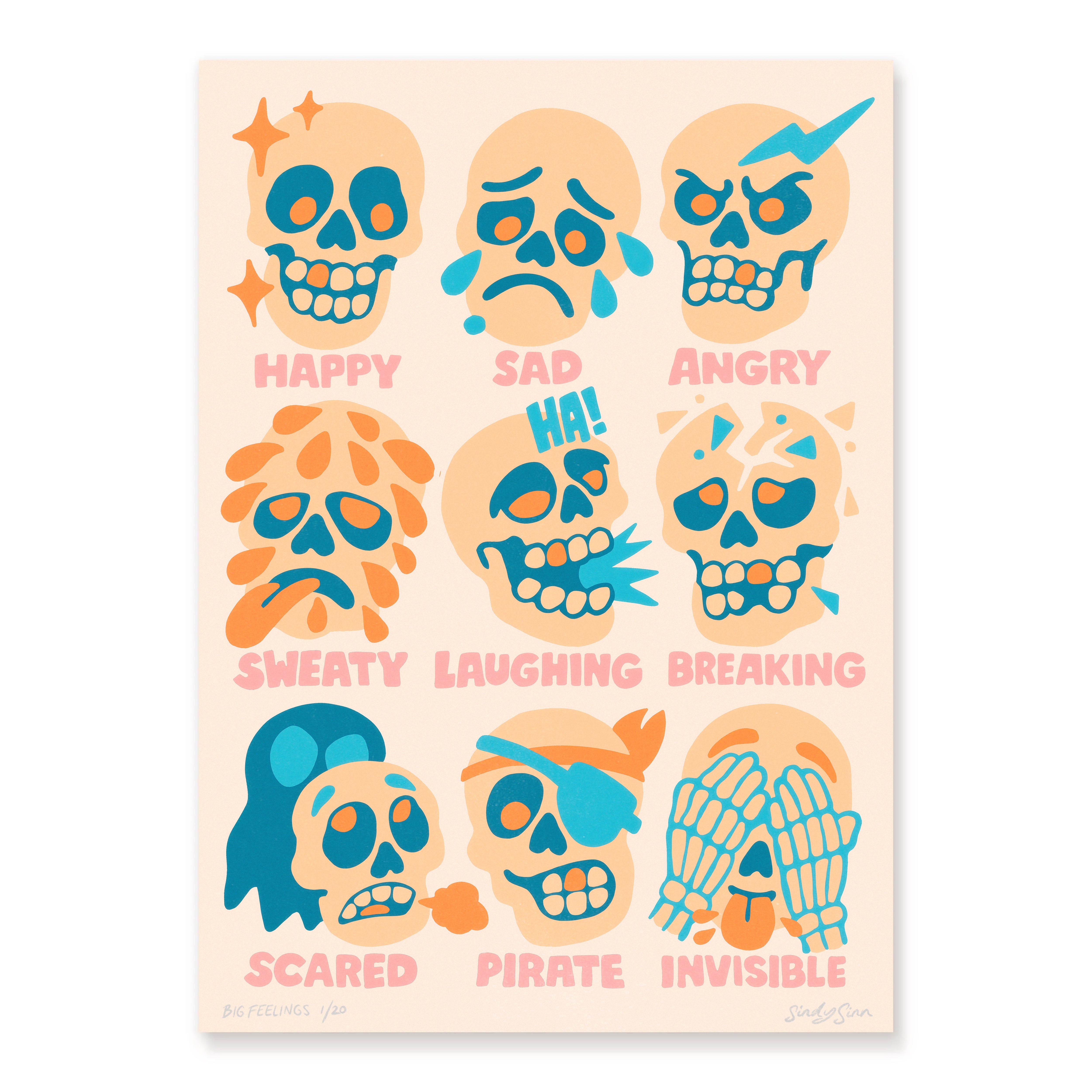 BIG FEELINGS: A2 PRINT