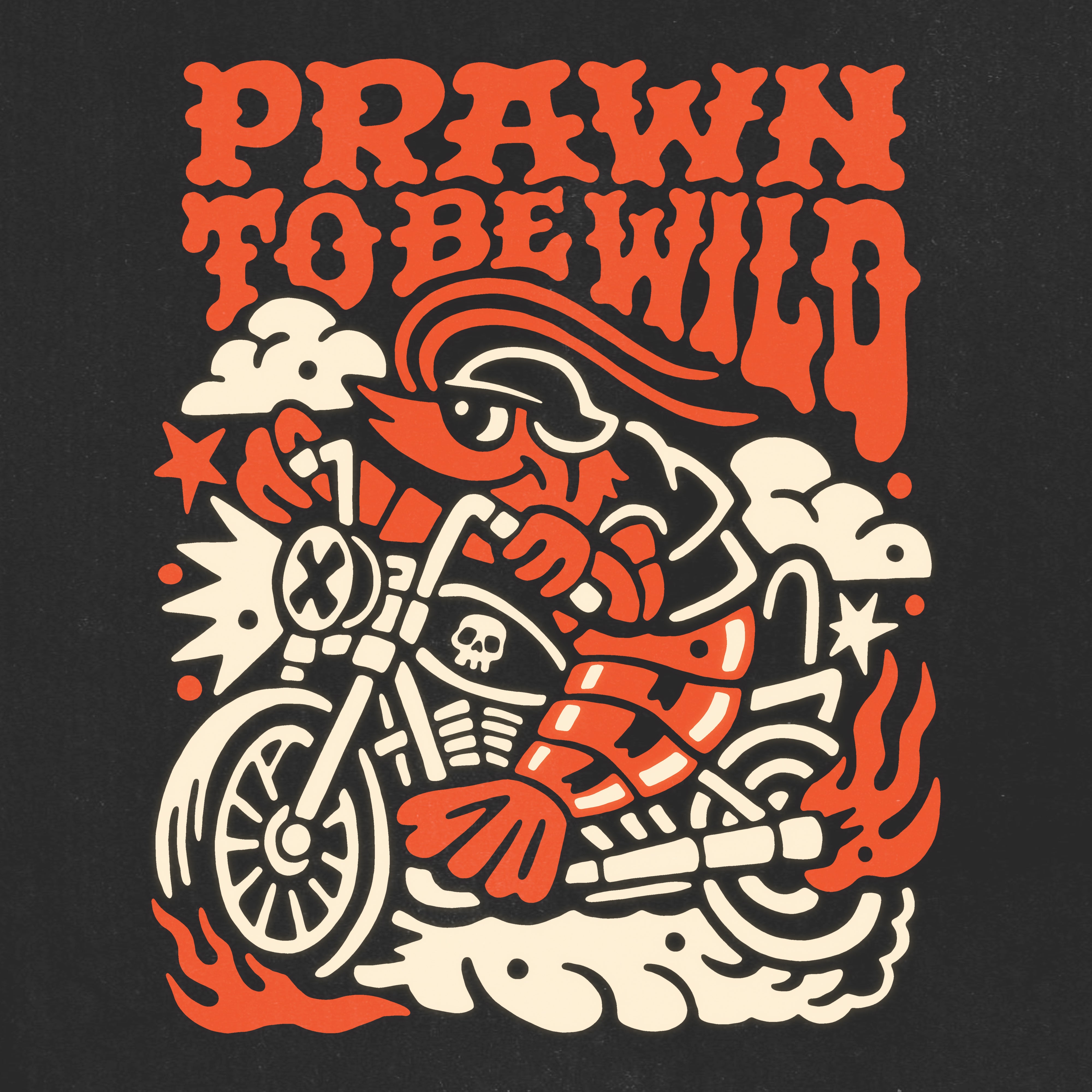 PRAWN TO BE WILD - KIDS PRESALE SHIRT