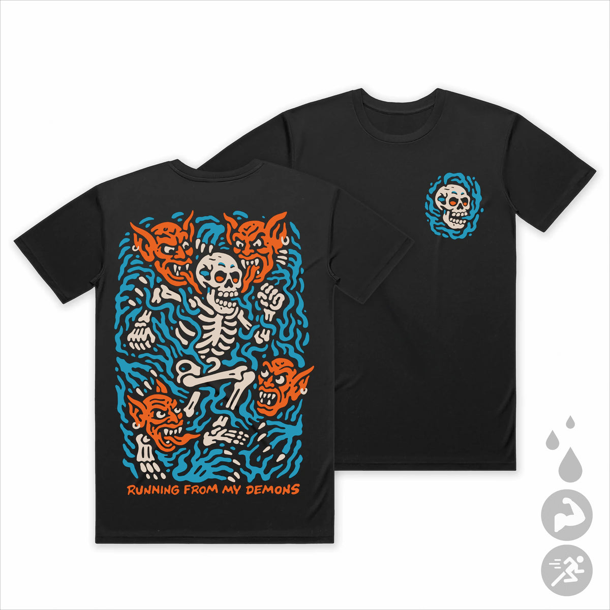 RUNNING FROM MY DEMONS - PRESALE ATHLETIC TEE