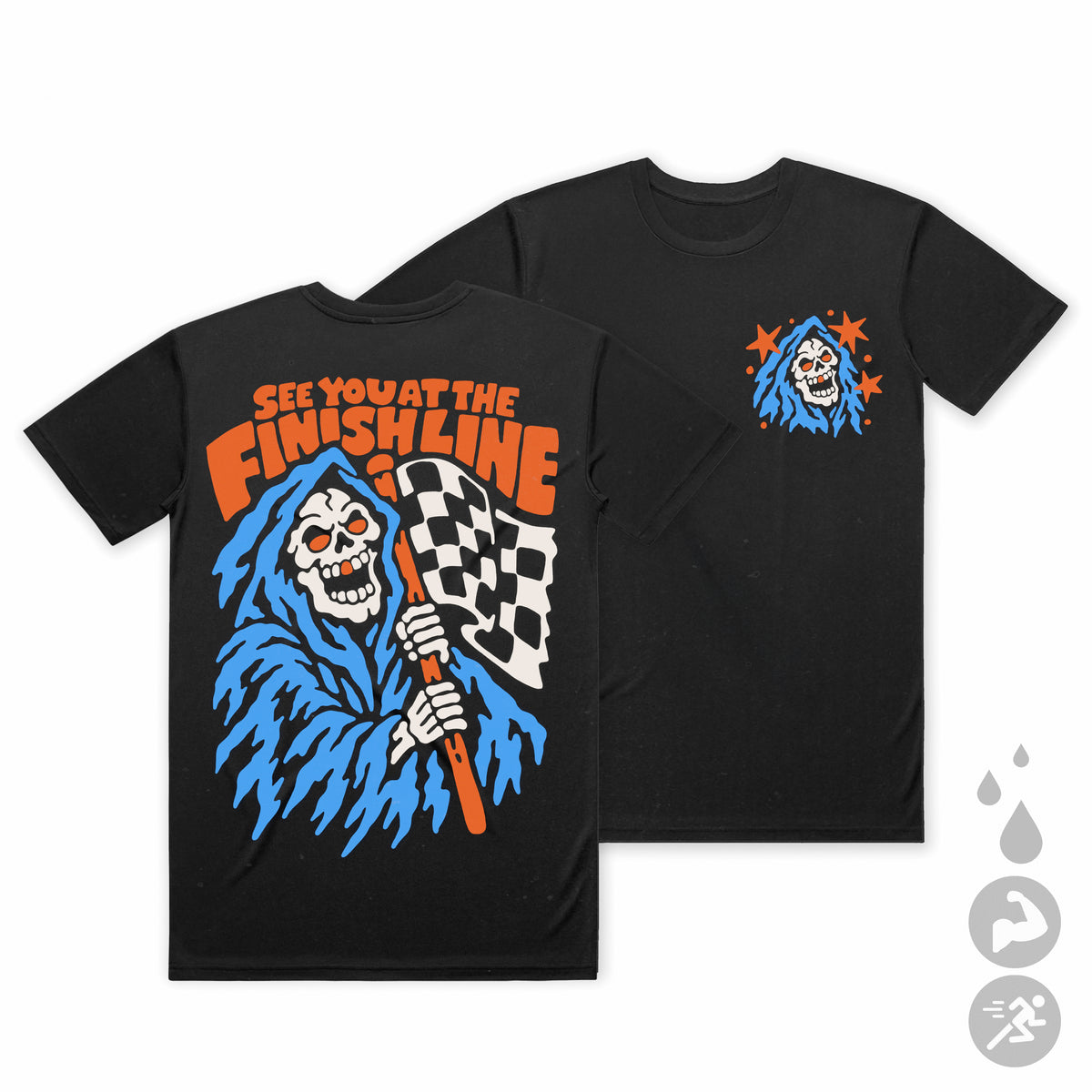SEE YOU AT THE FINISH LINE - PRESALE ATHLETIC TEE