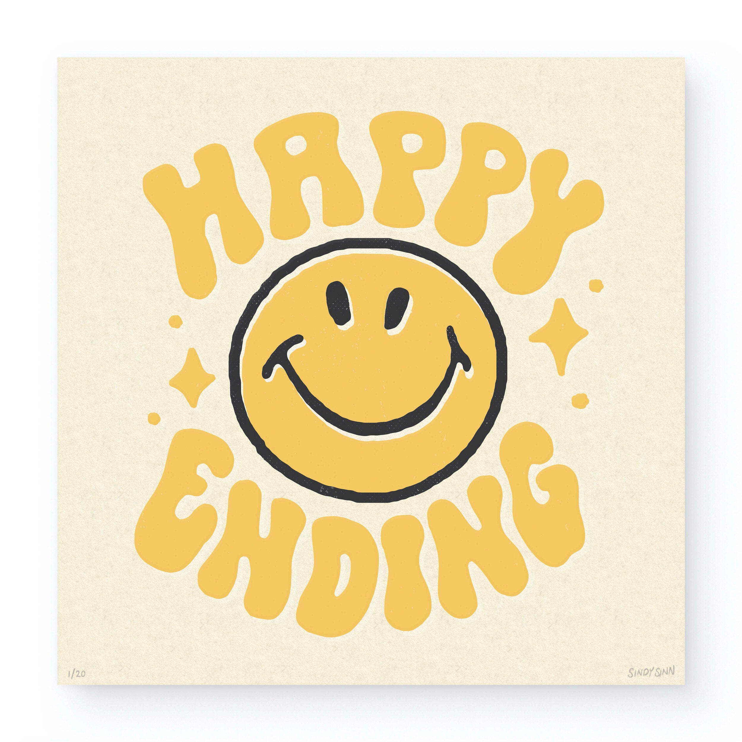 HAPPY ENDING - 300GSM PRINT