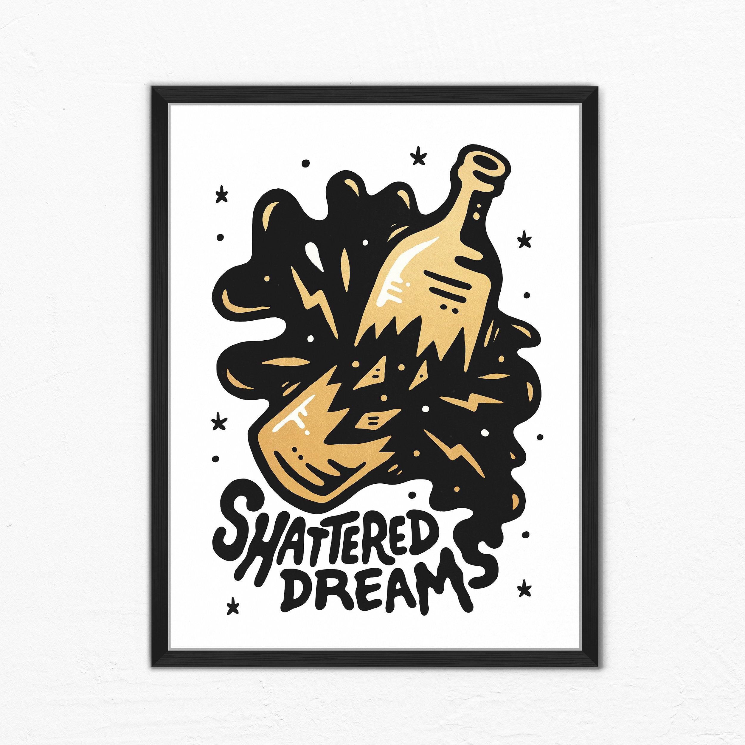 SHATTERED DREAMS - Exhibition Print
